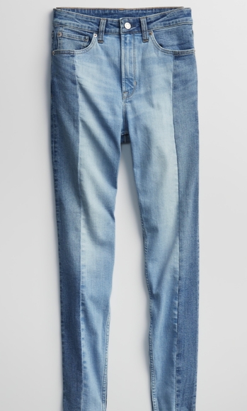 GAP HIGH RISE UNIVERSAL LEGGING JEANS. - Picture 4 of 4